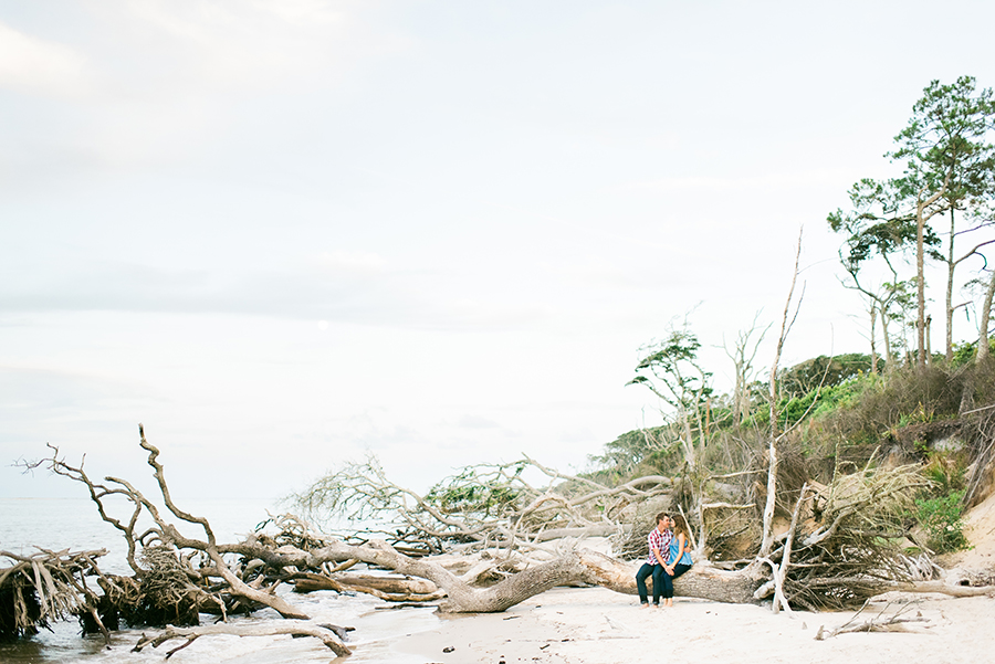 st augustine engagement session