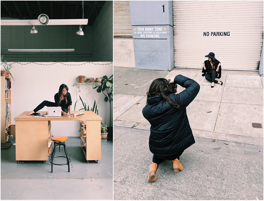 Brand photoshoot in SF