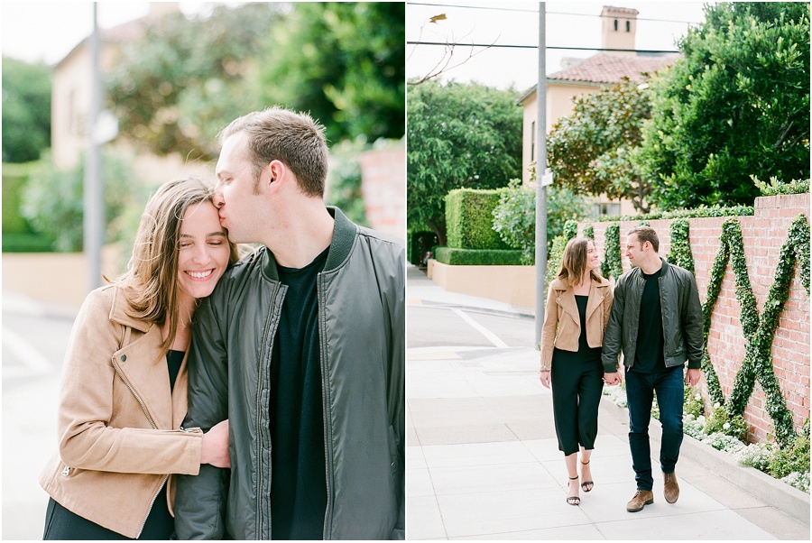 engagement session in the streets of san francisco
