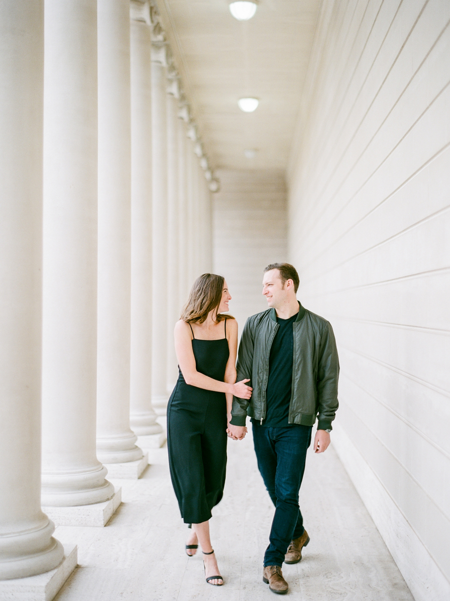engagement session at Legion of Honor
