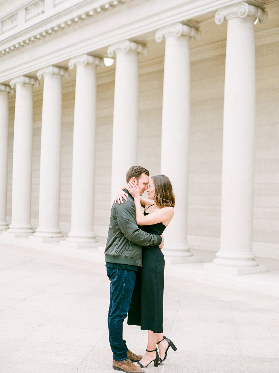 Engagement session at Legion of Honor
