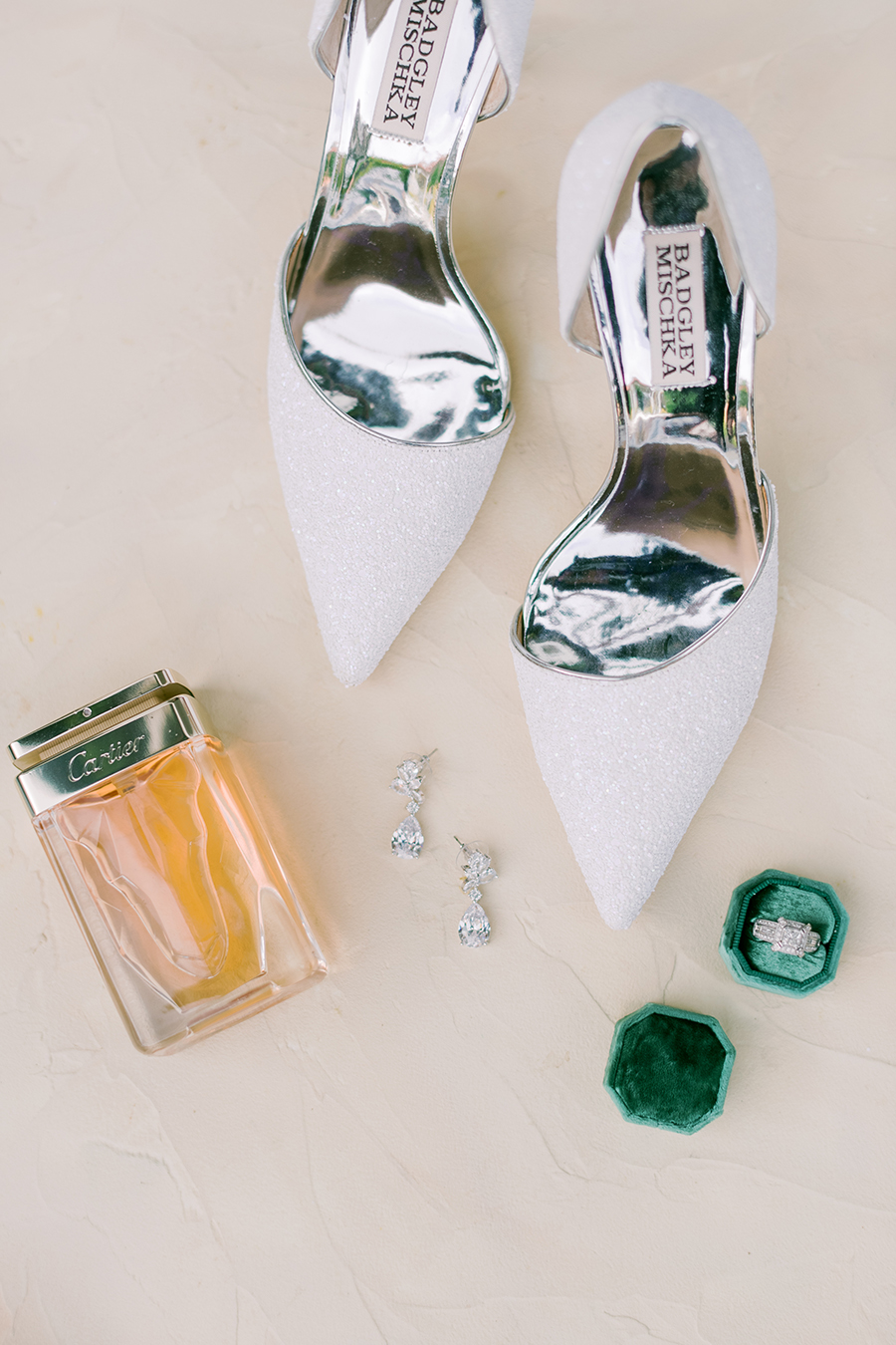 Brides shoes & perfume 